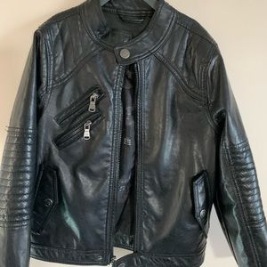 Urban Republic Faux Leather Jacket -boys size 8